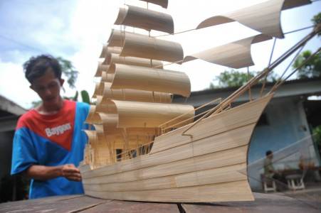 Kerajinan Tangan Dari Bahan Bambu Yang Beraneka Ragam