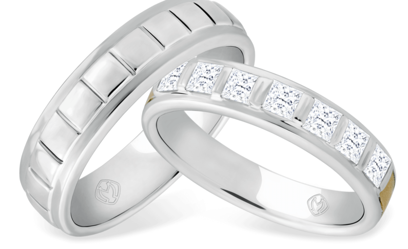 Intip Koleksi Cincin Nikah Berlian Simple dari Mondial Berikut Ini!