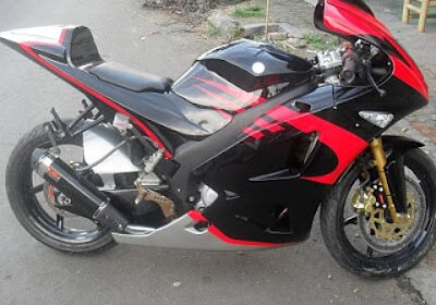Yamaha New Vixion di Modifikasi Sport