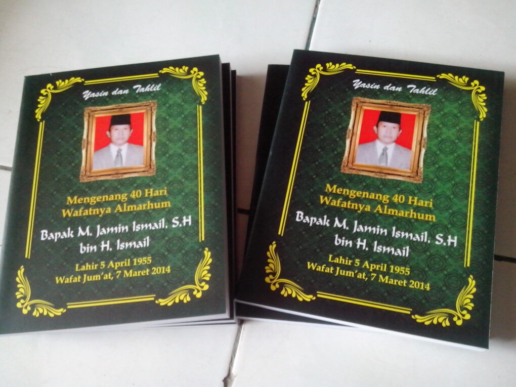 Beberapa Hal yang Harus Diperhatikan ketika Hendak Cetak Buku Yasin