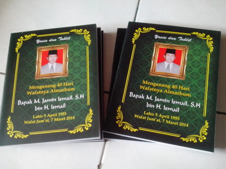 Beberapa Hal yang Harus Diperhatikan ketika Hendak Cetak Buku Yasin