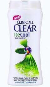 clear shampoo