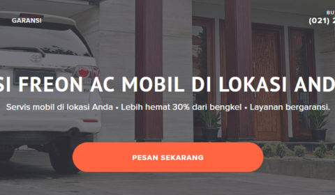 Biaya isi Freon AC mobil