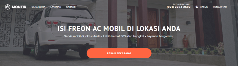 Biaya isi Freon AC mobil