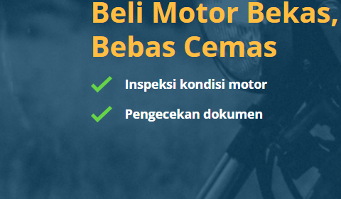 motor bekas bebas cemas