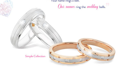 model cincin nikah elegan