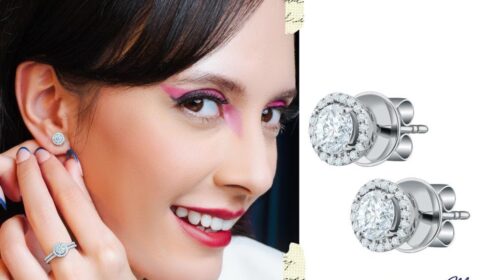 anting berlian mewah