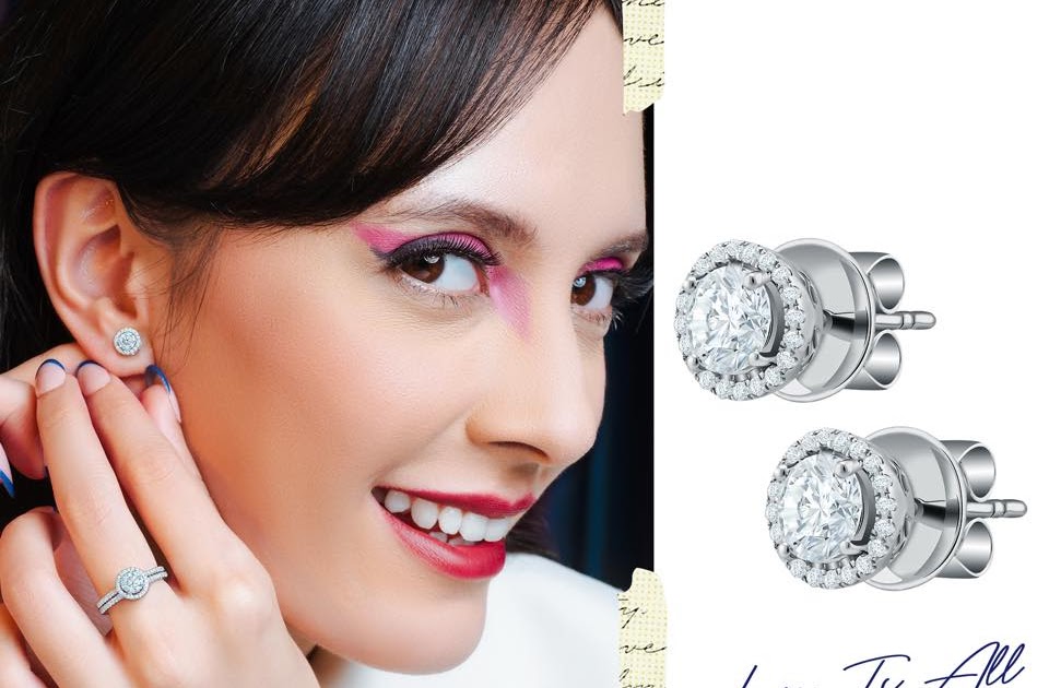 anting berlian mewah