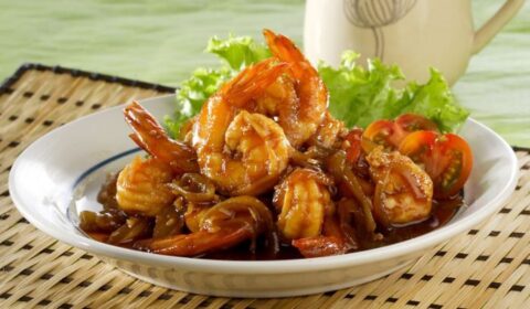 Resep Udang Saus Tiram ala Restoran